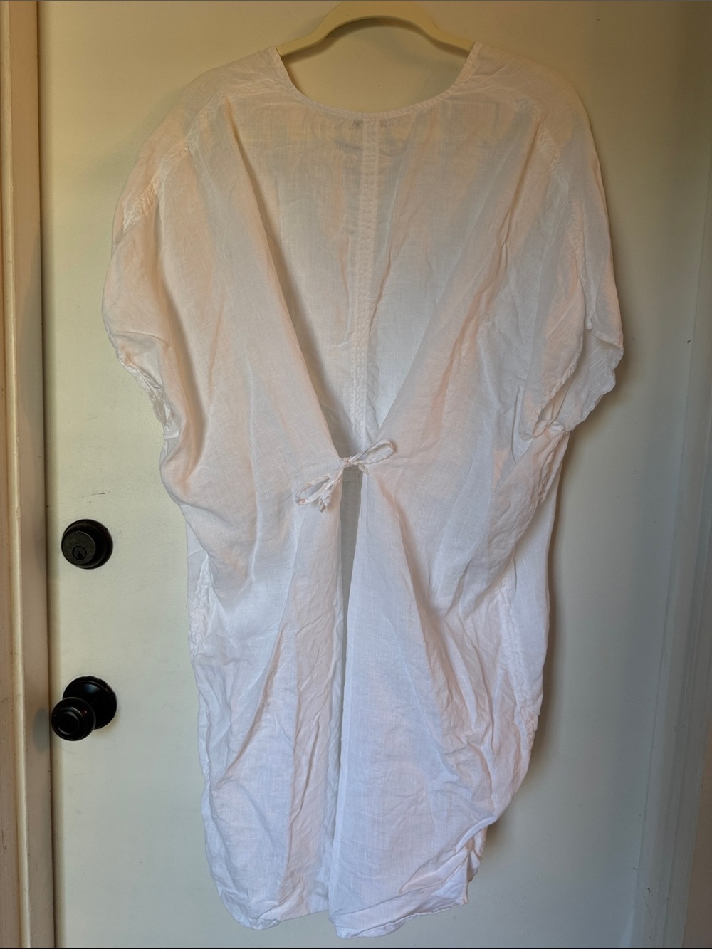Standard James Perse white V-Neck Sleeveless Oversized Tunic Size 1 US small - Picture 5 of 5